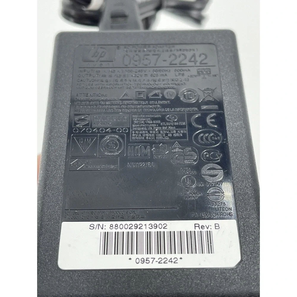 HP PRINTER 32V 0957-2269 AC ADAPTER POWER SUPPLY CABLE‎ GENUINE OEM USA SELLER